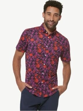 Mizzen+Main Halyard Short Sleeve Shirt
The Hibiscus Palm Size Large